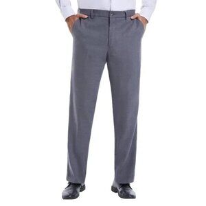 NEW Duchamp Men's 32X29 Gray Dress Pants Stretch Slim Fit